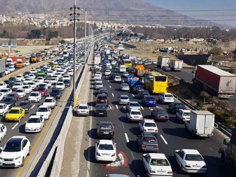 افزایش ۴۵ درصدی تردد در جاده های استان